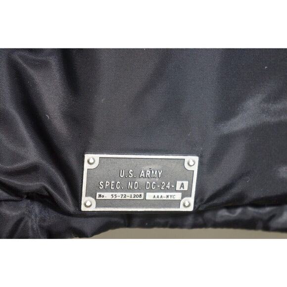 US Army 1st Infantry Division The Big Red 1 RARE Black Jacket/Coat Men's Size M - Picture 11 of 12